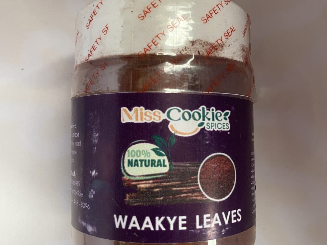 Miss Cookie Waakye Leaves